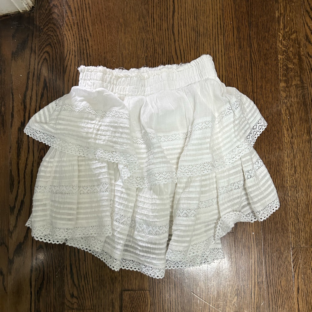 Aerie White Flowy Skirt - Size XS